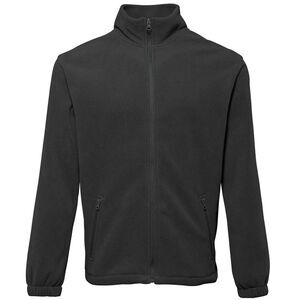 2786 Mens Full Zip Warm Casual Winter Fleece Jacket (280 GSM) Sizes XS-3XL / Bla